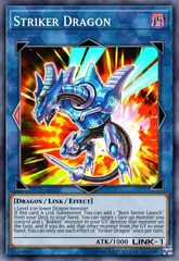 Striker Dragon - RA01-EN046 - Quarter Century Secret Rare - 1st Edition